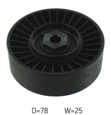 SKF VKM31004 - SKF ROLKA PASKA WIELOROWKOWEGO VW 1,9D
