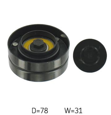 SKF VKM31062 - SKF ROLKA PASKA WIELOROWKOWEGO VW 3,7/4,2 A8/PHAETON