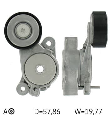 SKF VKM31125 - SKF NAPINACZ PASKA WIELOROWK. VW 1,4TSI