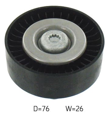 SKF VKM31307 - SKF ROLKA PASKA WIELOROWKOWEGO VW FSI/TFSI 04-