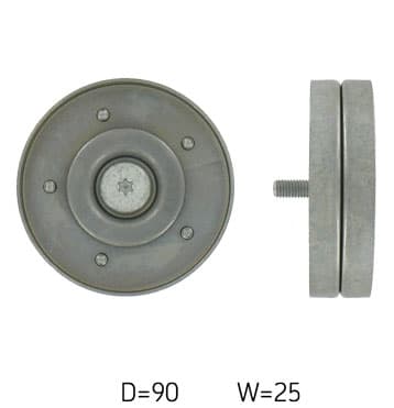 SKF VKM31315 - SKF ROLKA PASKA WIELOROWKOWEGO VW A4/A5/Q5/TRANSPORTER 1,8/2,0TSI 07-