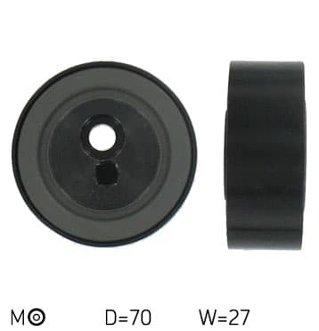 SKF VKM33013 - SKF ROLKA PASKA WIELOROWKOWEGO CITROEN 1,8