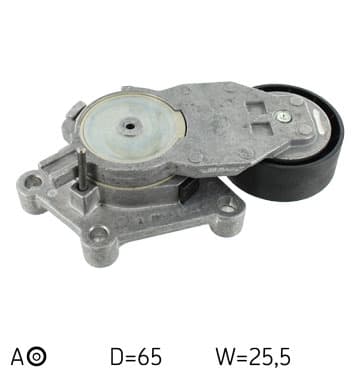 SKF VKM33043 - SKF NAPINACZ PASKA WIELOROWKOWEGO PEUGEOT