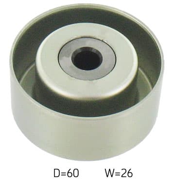 SKF VKM33048 - SKF ROLKA PASKA WIELOROWKOWEGO PEUGEOT 1,6 00-