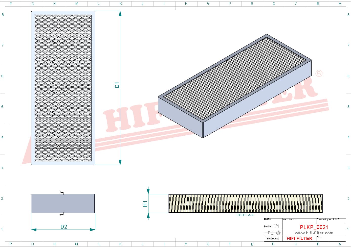 HIFI FILTER SC 80060 - FILTR KABINOWY | Filtry.org