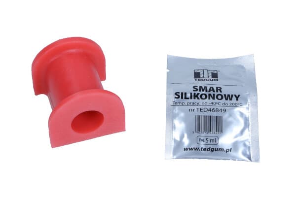 TED-GUM 00727044 - TED-GUM GUMA STABILIZATORA VW PRZÓD T5 03- 21MMPOLIURETAN
