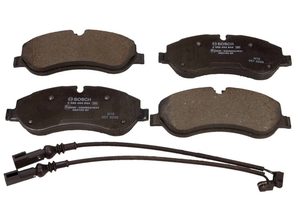 BOSCH 0986494844 - BOSCH KLOCKI HAMULCOWE FORD PRZÓD TRANSIT 2,0-2,2 TDCI 12-