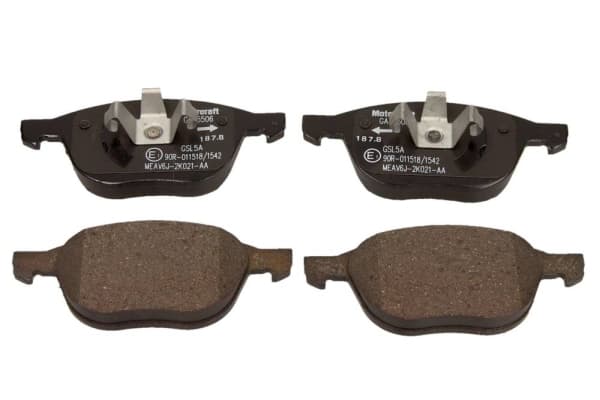 OE FORD 1809256 - OE FORD KLOCKI HAMULCOWE FORD PRZÓD FOCUS 04-