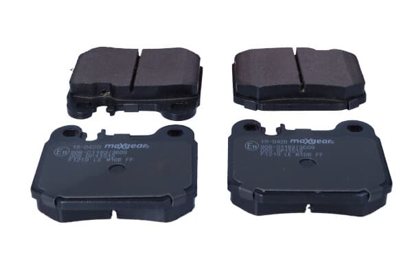 MAXGEAR 19-0420 - MAXGEAR KLOCKI HAMULCOWE MERCEDES TYŁ W163 98-