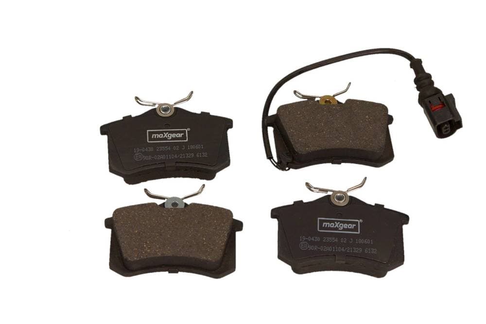 MAXGEAR 19-0430 - MAXGEAR KLOCKI HAM. VW T. POLO/IBIZA/CORDOBA 01-09/FABIA 99-08 Z CZUJNIKIEM