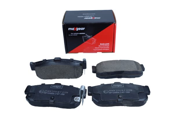 MAXGEAR 19-0474 - MAXGEAR KLOCKI HAMULCOWE NISSAN TYŁ ALMERA 98-/00-/PRIMERA KOMBI