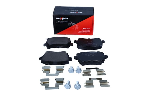 MAXGEAR 19-0475 - MAXGEAR KLOCKI HAMULCOWE VW TYŁ GOLF 5/OCTAVIA/TOURAN 03-