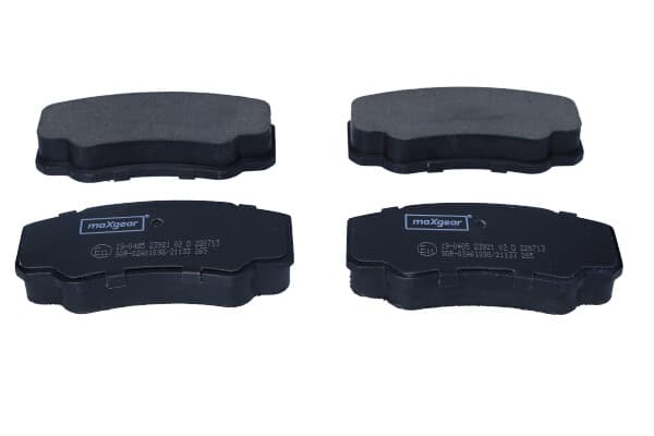 MAXGEAR 19-0485 - MAXGEAR KLOCKI HAMULCOWE FIAT TYŁ DUCATO
