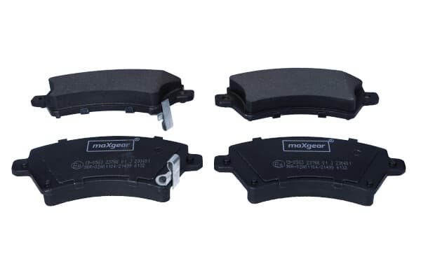 MAXGEAR 19-0563 - MAXGEAR KLOCKI HAMULCOWE TOYOTA PRZÓD COROLLA 01- UK