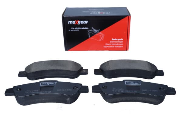 MAXGEAR 19-0575 - MAXGEAR KLOCKI HAMULCOWE FIAT TYŁ DUCATO 06-/BOXER/JUMPER