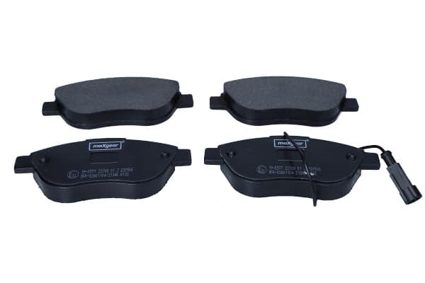 MAXGEAR 19-0577 - MAXGEAR KLOCKI HAMULCOWE FIAT PRZÓD STILO 1,9 JTD/1,8B Z CZUJNIKIEM