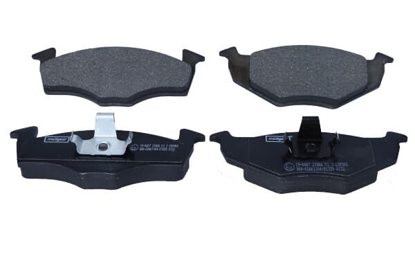 MAXGEAR 19-0607 - MAXGEAR KLOCKI HAMULCOWE PRZÓD POLO 9401/LUPO/FABIA BEZ CZUJNIKA