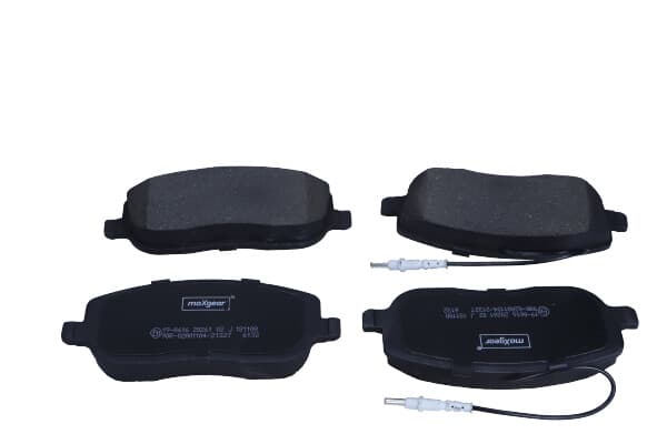 MAXGEAR 19-0616 - MAXGEAR KLOCKI HAMULCOWE PEUGEOT PRZÓD 807 02-