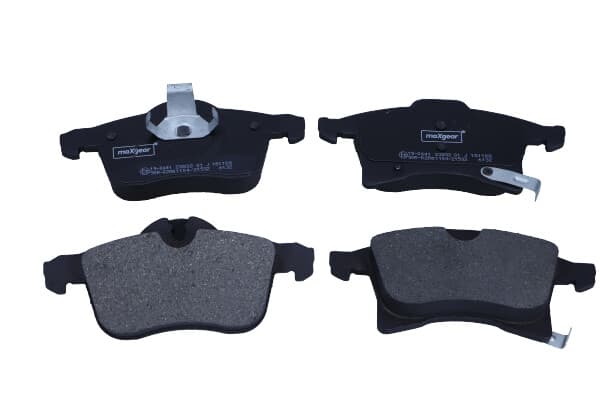 MAXGEAR 19-0641 - MAXGEAR KLOCKI HAMULCOWE OPEL PRZÓD ASTRA G/H/MERIVA/ZAFIRA