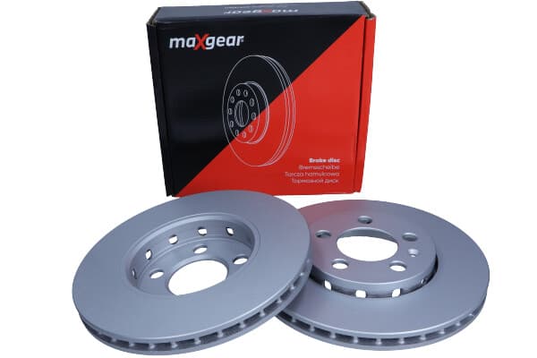 MAXGEAR 19-0774MAX - MAXGEAR TARCZA HAMULCOWA VW PRZÓD GOLF 4/A3 Z POWŁOKĄ ANTYKOROZYJNĄ