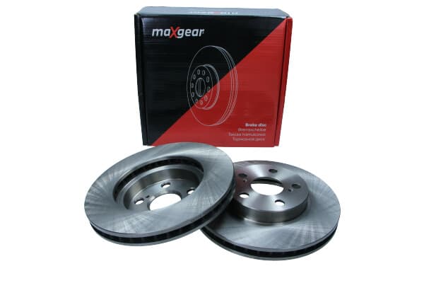MAXGEAR 19-1243 - MAXGEAR TARCZA HAMULCOWA TOYOTA PRZÓD CARINA E 92-/CELICA 99-/PRIUS 09-