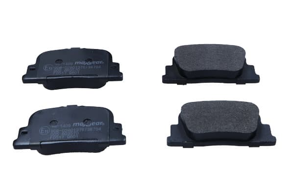 MAXGEAR 19-1409 - MAXGEAR KLOCKI HAMULCOWE TOYOTA TYŁ PRIUS 1,5 03-09/CAMRY 96-