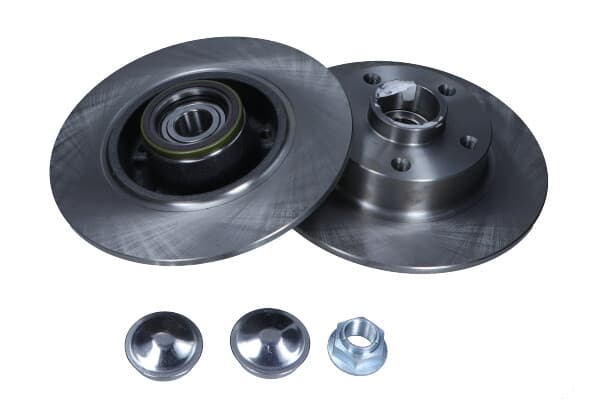 MAXGEAR 19-1973 - MAXGEAR TARCZA HAMULCOWA RENAULT TYŁ MEGANE 08-/SCENIC KOMPLET Z ŁOŻYSKIEM