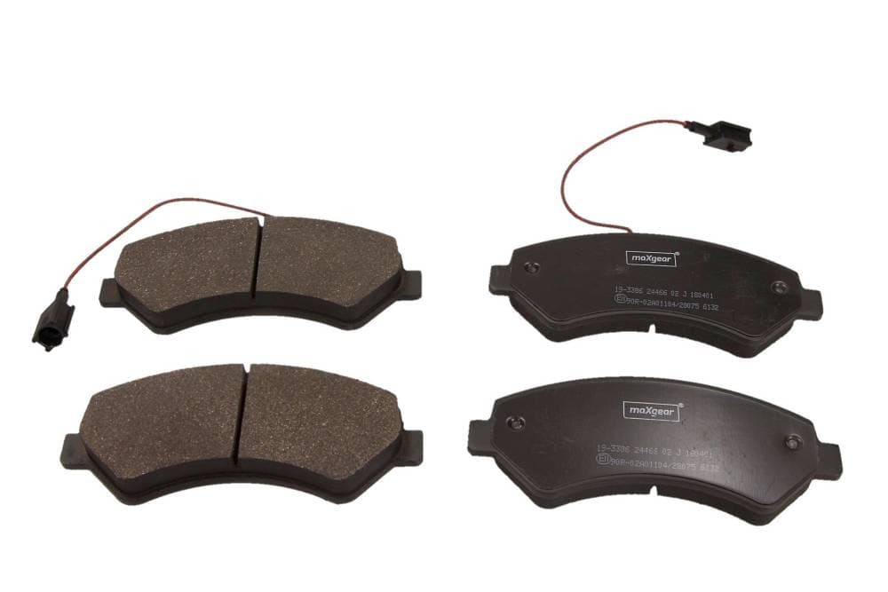 MAXGEAR 19-3386 - MAXGEAR KLOCKI HAMULCOWE FIAT PRZÓD DUCATO 07-