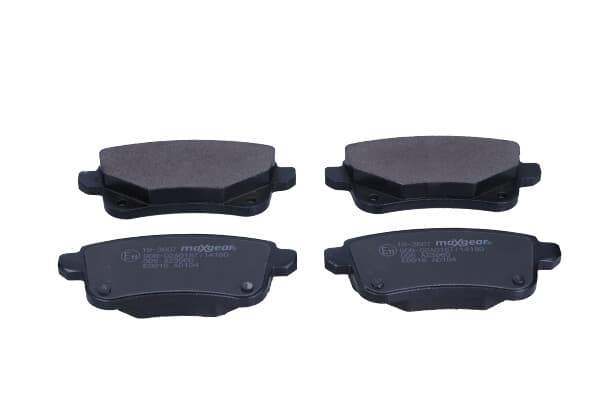 MAXGEAR 19-3607 - MAXGEAR KLOCKI HAMULCOWE RENAULT TYŁ GRAND SCENIC 13-