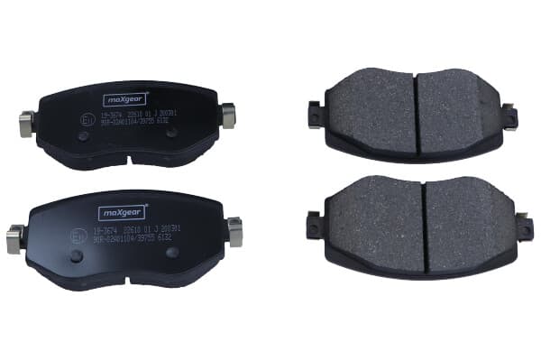 MAXGEAR 19-3674 - MAXGEAR KLOCKI HAMULCOWE RENAULT PRZÓD MEGANE 1,2 TCE/1,5 DCI 15-