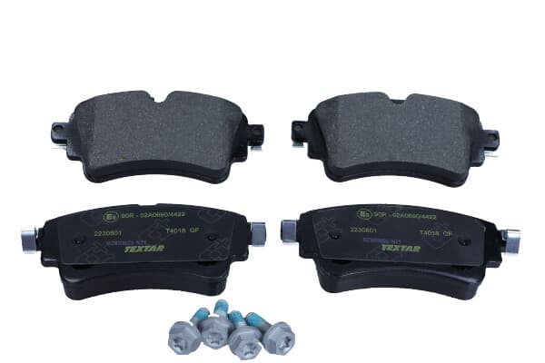 TEXTAR 2230801 - TEXTAR KLOCKI HAMULCOWE AUDI TYŁ A4/A5/Q5/Q7 1,4-3,0 15-