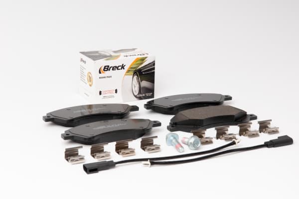 BRECK BRAKE PADS 24485 00 703 10 - BRECK BRAKE PADS KLOCKI HAMULCOWE FORD PRZÓD TRANSIT 06-14