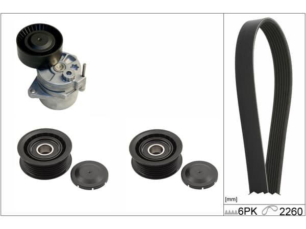 INA 529011510 - INA ZESTAW PASKA WIELOROWKOWEGO MERCEDES 2,2CDI