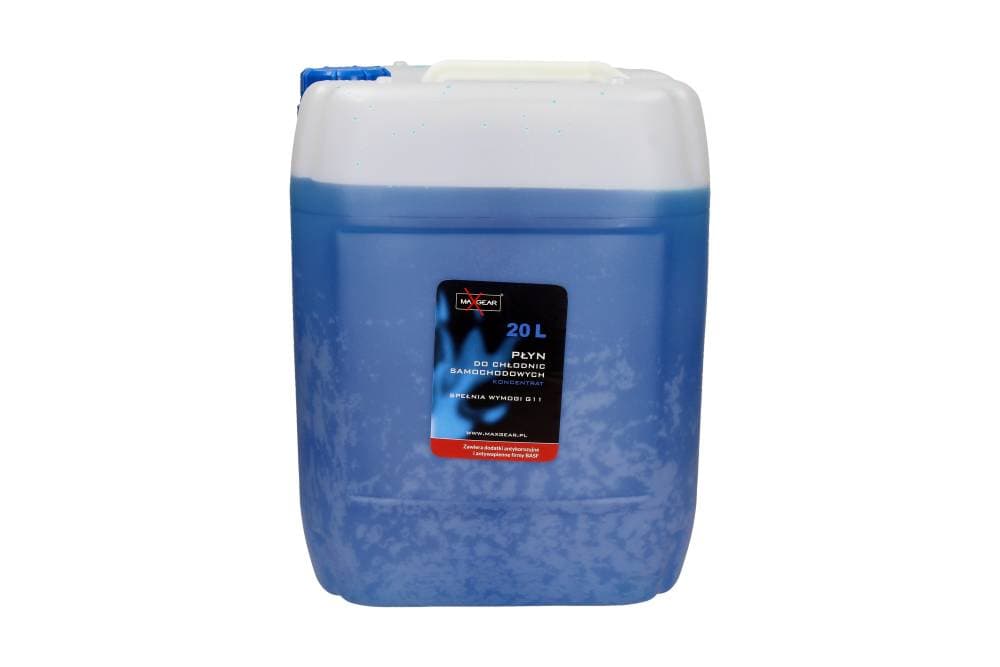 MAXGEAR 36-0056 - MAXGEAR PŁYN DO CHŁODNIC 20L KONCENTRAT (NIEBIESKI) G11 NA DODATKACH BASF