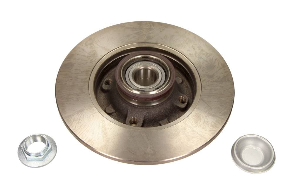 MAXGEAR 19-1971 - MAXGEAR TARCZA HAMULCOWA PEUGEOT TYŁ 307/C4 ABS KOMPLET Z ŁOŻYSKIEM
