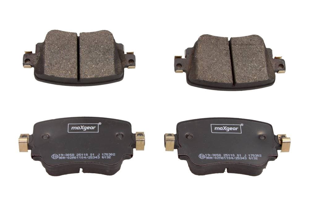 MAXGEAR 19-3058 - MAXGEAR KLOCKI HAMULCOWE SKODA TYŁ OCTAVIA 12-/A1/LEON 12-