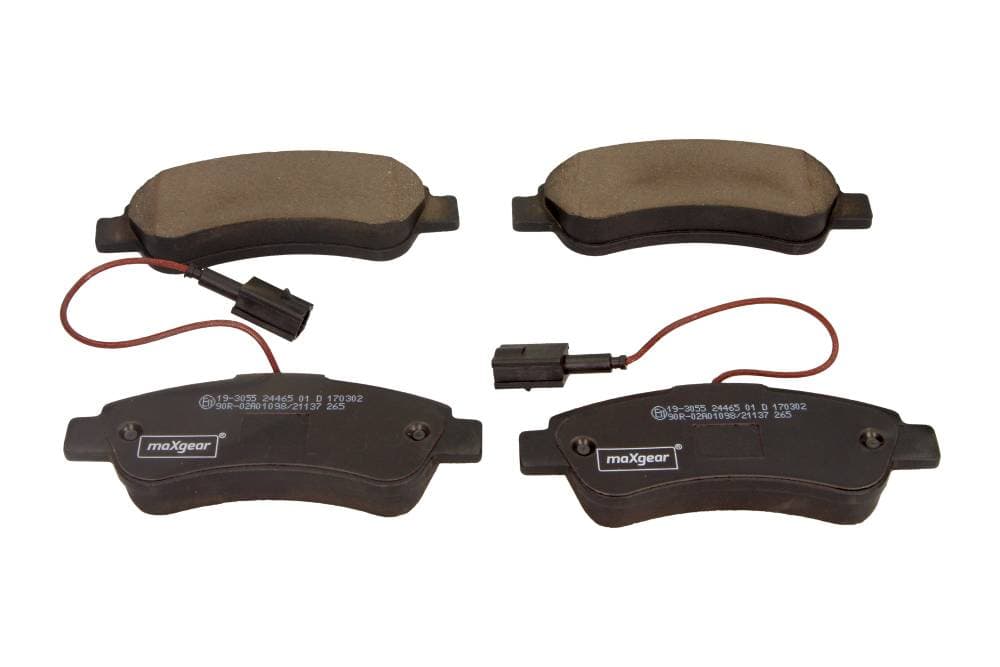 MAXGEAR 19-3055 - MAXGEAR KLOCKI HAMULCOWE FIAT TYŁ DUCATO 2,0-3,0 D 07- Z CZUJNIKAMI