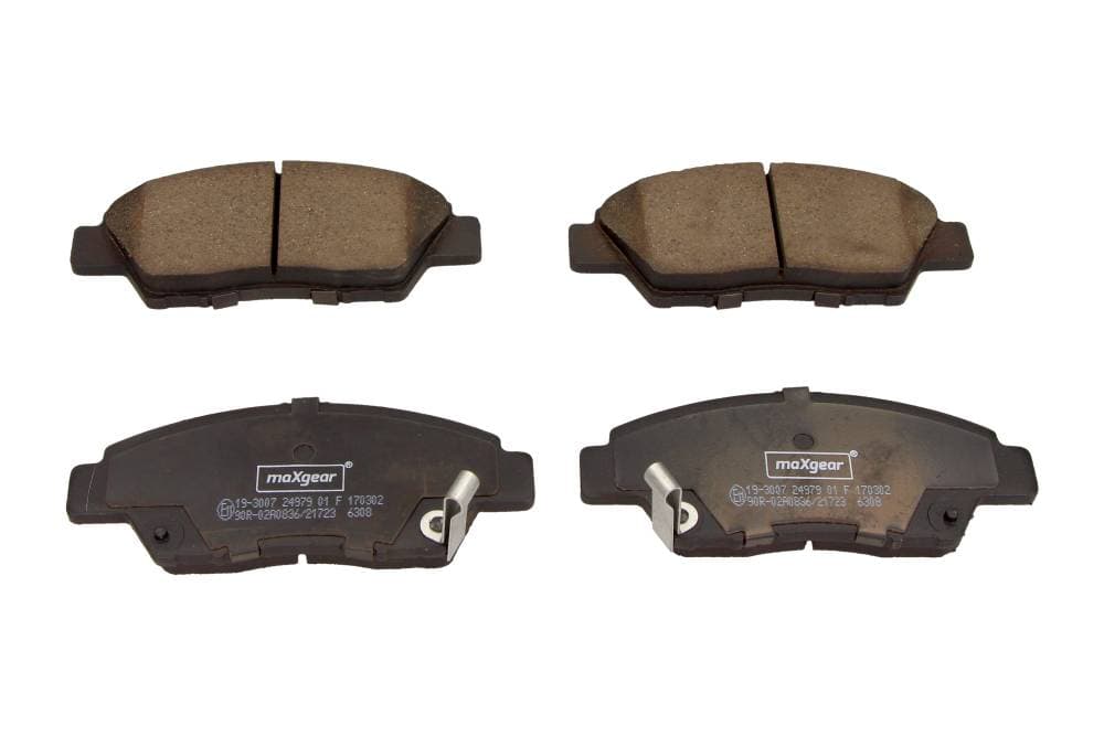 MAXGEAR 19-3007 - MAXGEAR KLOCKI HAMULCOWE HONDA PRZÓD INSIGHT 09-/JAZZ/CITY 08-/CR-Z 10-
