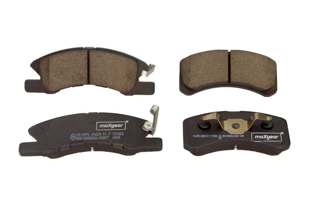 MAXGEAR 19-2978 - MAXGEAR KLOCKI HAMULCOWE DAIHATSU PRZÓD CHARADE/CUORE/TREVIS 1,0 03-