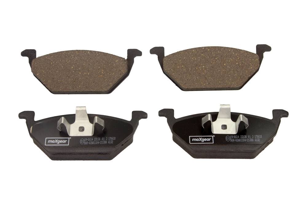 MAXGEAR 19-0614 - MAXGEAR KLOCKI HAM. VW P. A3/BORA/GOLF 4/POLO/OCTAVIA/FABIA/IBIZA BEZ CZUJNIKA