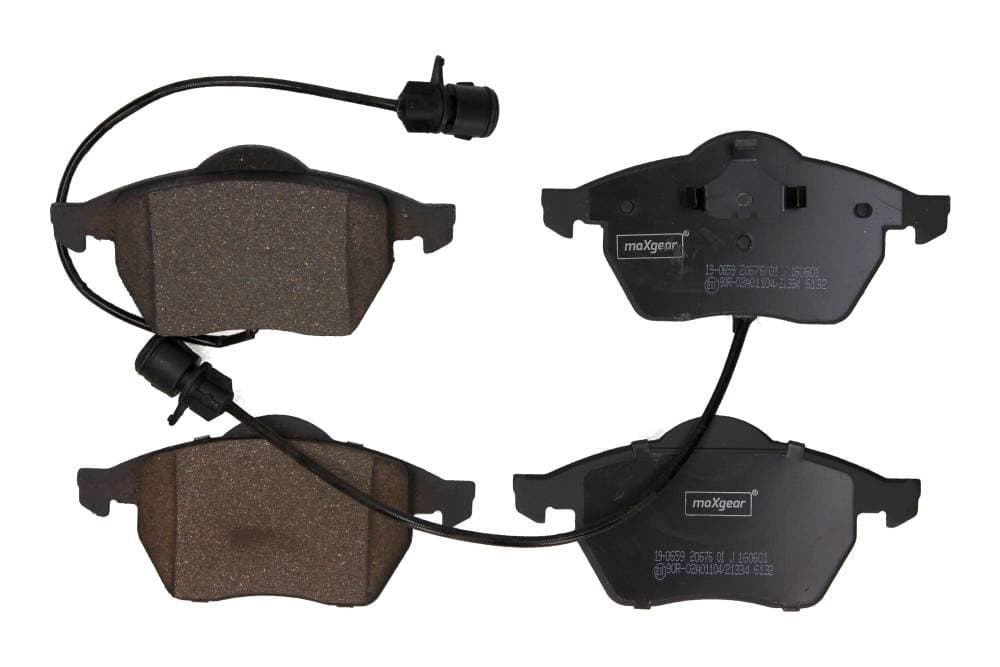 MAXGEAR 19-0659 - MAXGEAR KLOCKI HAMULCOWE VW PRZÓD A100/A6 90-