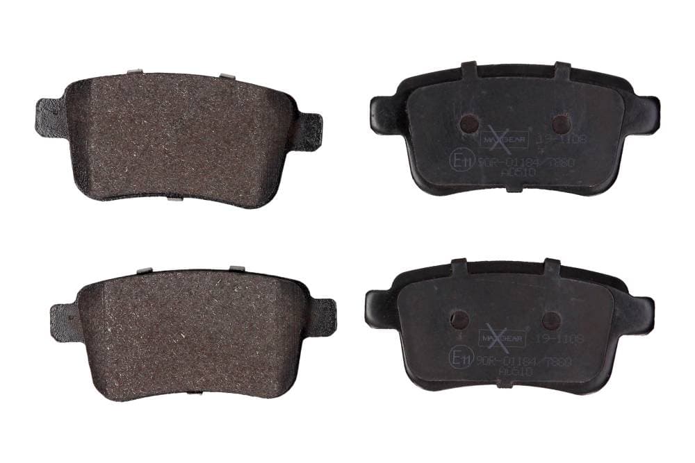 MAXGEAR 19-1108 - MAXGEAR KLOCKI HAMULCOWE RENAULT TYŁ KANGOO 08-/DB CITAN 12-