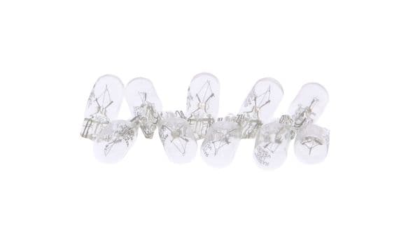 MAXGEAR 78-0043SET - MAXGEAR ŻARÓWKA W3W 12V/3W (CAŁOSZKLANA) KOMPLET 10SZT