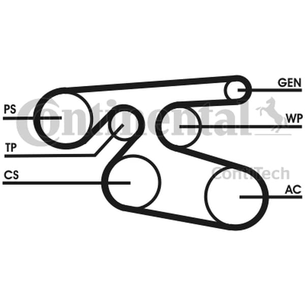 CONTITECH 7PK2000 - CONTITECH PASEK WIELOROWKOWY 7PK2000