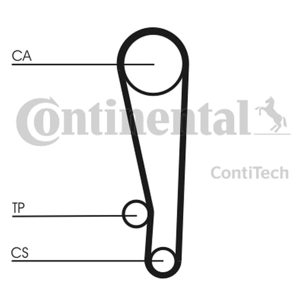 CONTITECH CT1013K1 - CONTITECH ZESTAW ROZRZĄDU HYUNDAI 1,0 ATOS/GETZ/I10