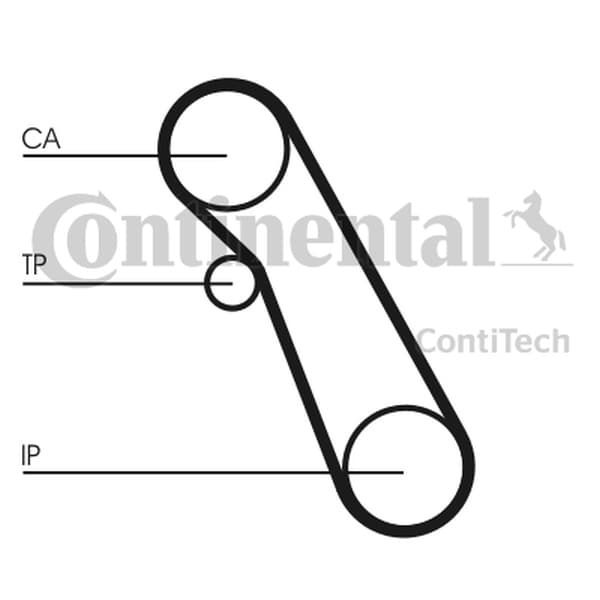 CONTITECH CT983K1 - CONTITECH ZESTAW ROZRZĄDU FORD 1,8TDCI/DI/TDDI