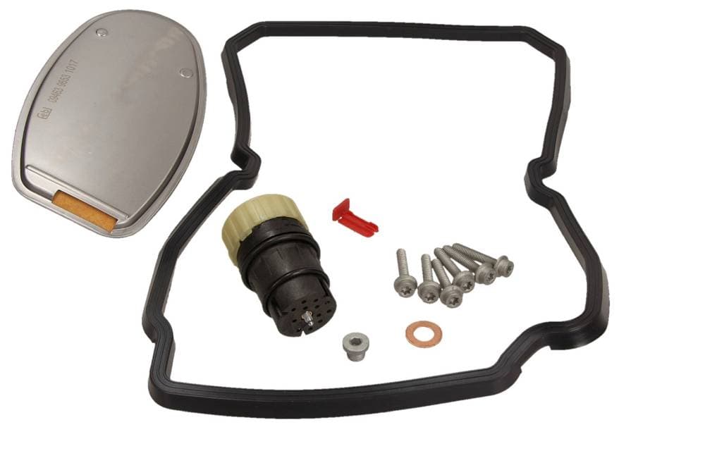 FEBI FE100253 - FEBI FILTR AUTOMATYCZNEJ SKRZYNI BIEGÓW DB W203/W211/W463/W163/W140/W220/W221 ZESTAW FILTR+USZCZELKA+WTYCZKA+ŚRUBY