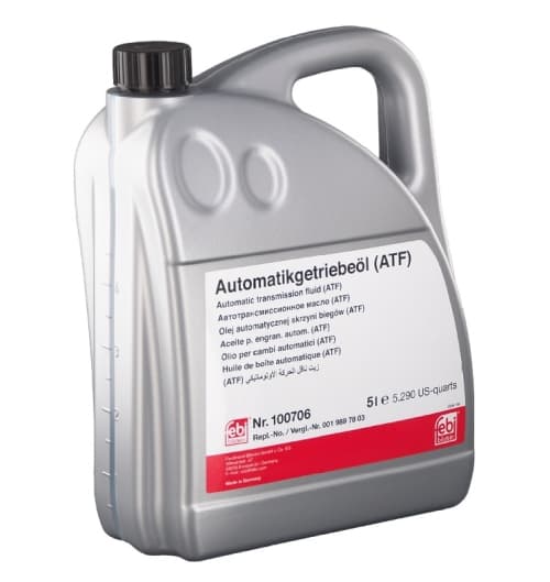 FEBI FE100706 - FEBI OLEJ ATF 134 FE 5L MERCEDES/ 236.15/ PRZEKŁADNIOWY NIEBIESKI