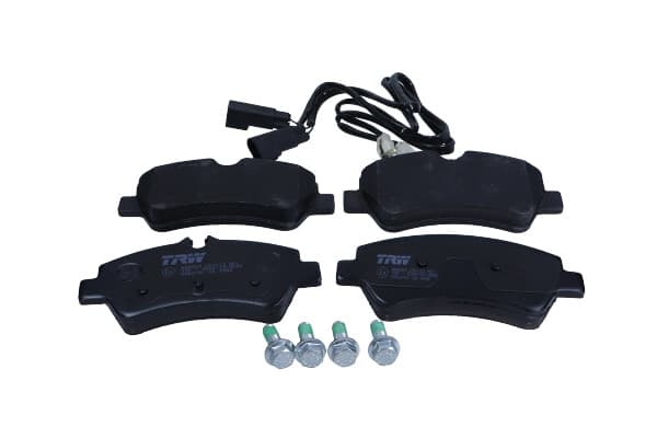 TRW GDB2161 - TRW KLOCKI HAMULCOWE FORD TYŁ TRANSIT 2,0 TDCI 15-