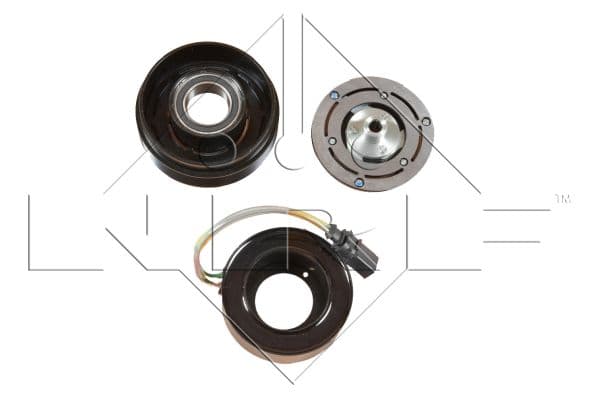 NRF NRF380014 - NRF SPRZĘGŁO KOMPRESORA KLIMATYZACJI SANDEN SD7V16 6PK/120MM 12V VW GOLF  98-